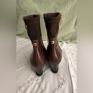 Brown ankle boots